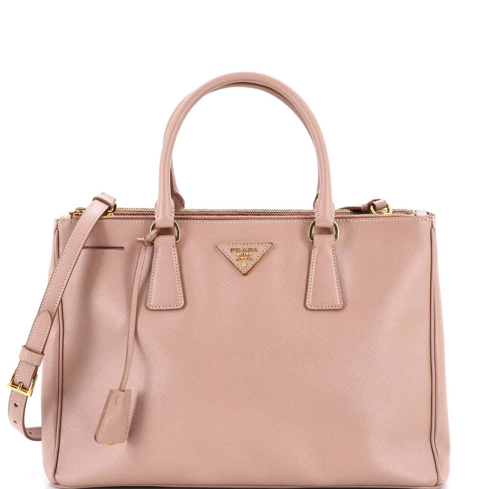Prada Double Zip Lux Tote Saffiano #239173P11B